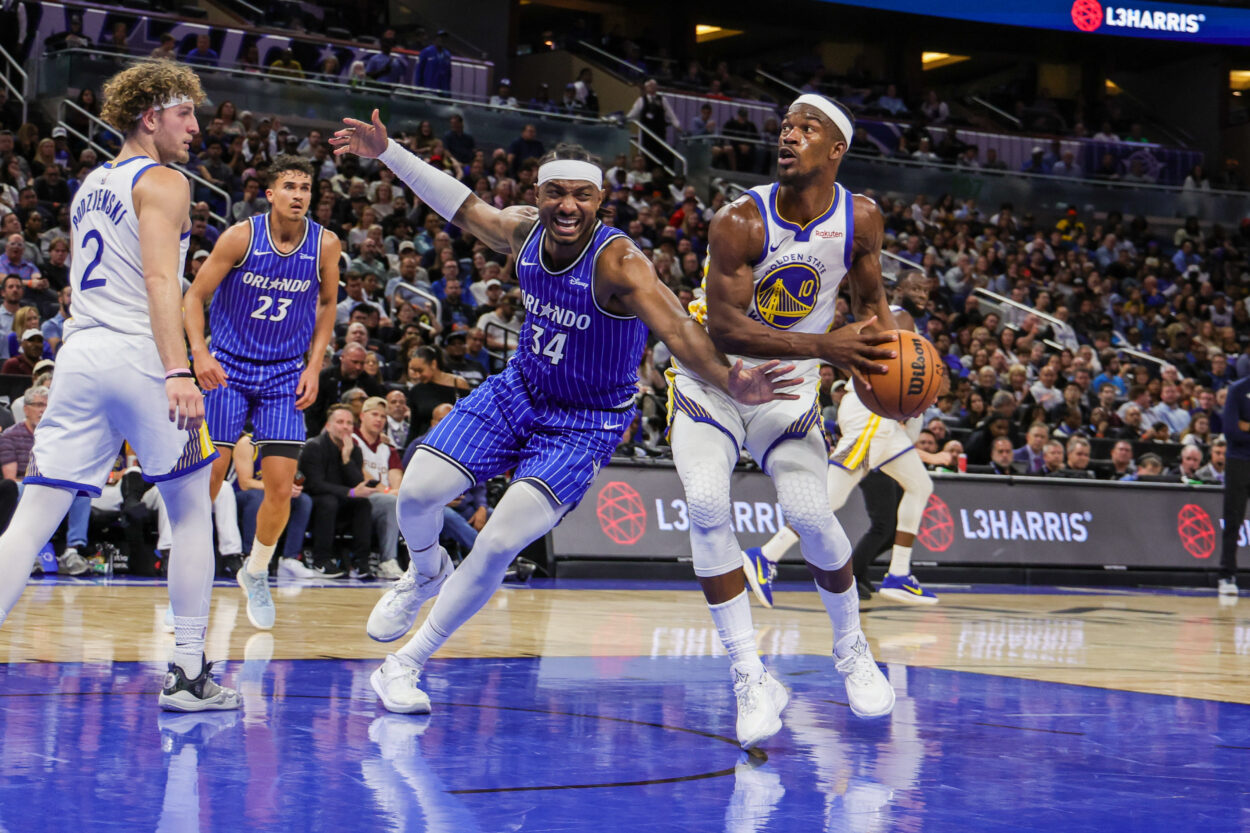 NBA: Golden State Warriors at Orlando Magic