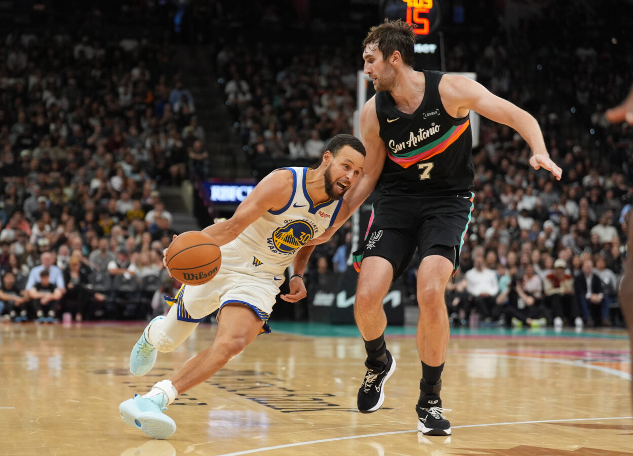 NBA: Golden State Warriors at San Antonio Spurs