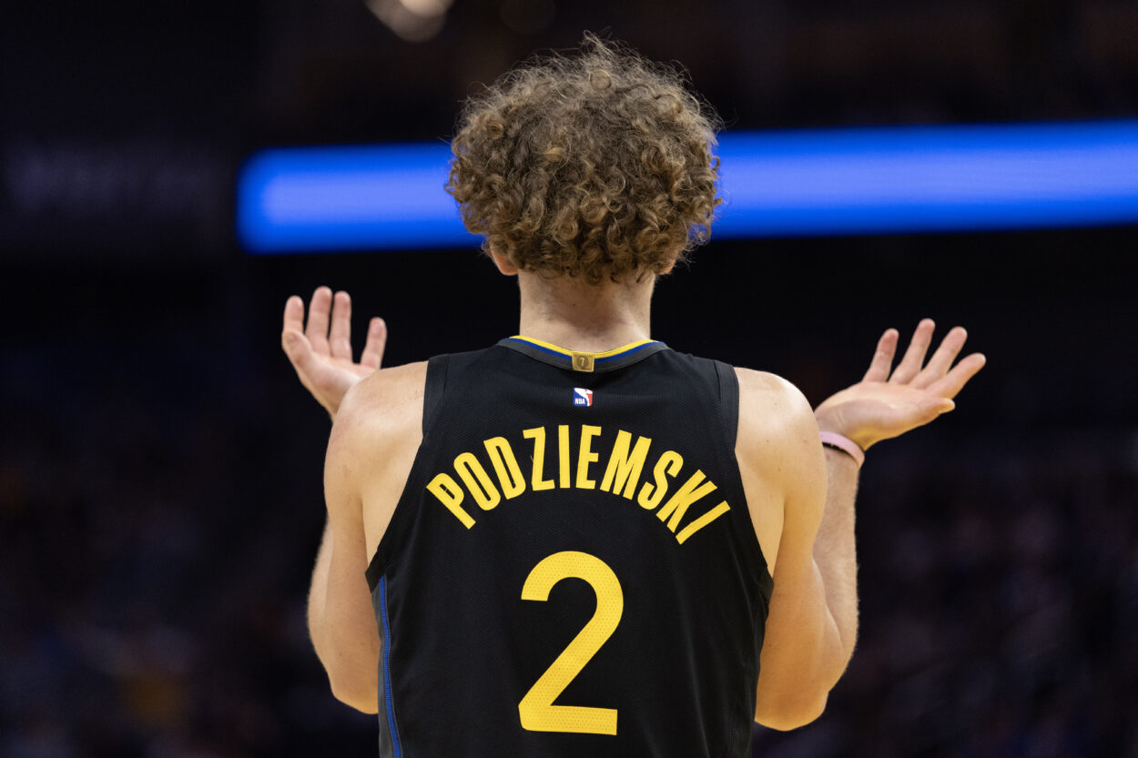 Podziemski, NBA: Indiana Pacers at Golden State Warriors