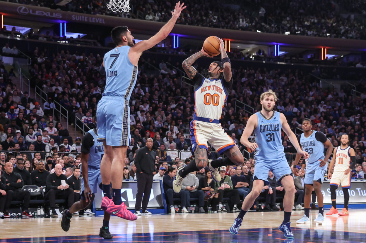 NBA: Memphis Grizzlies at New York Knicks