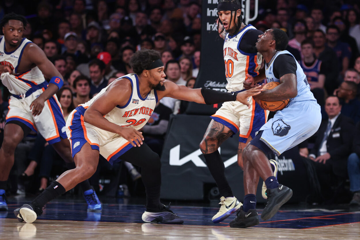NBA: Memphis Grizzlies at New York Knicks