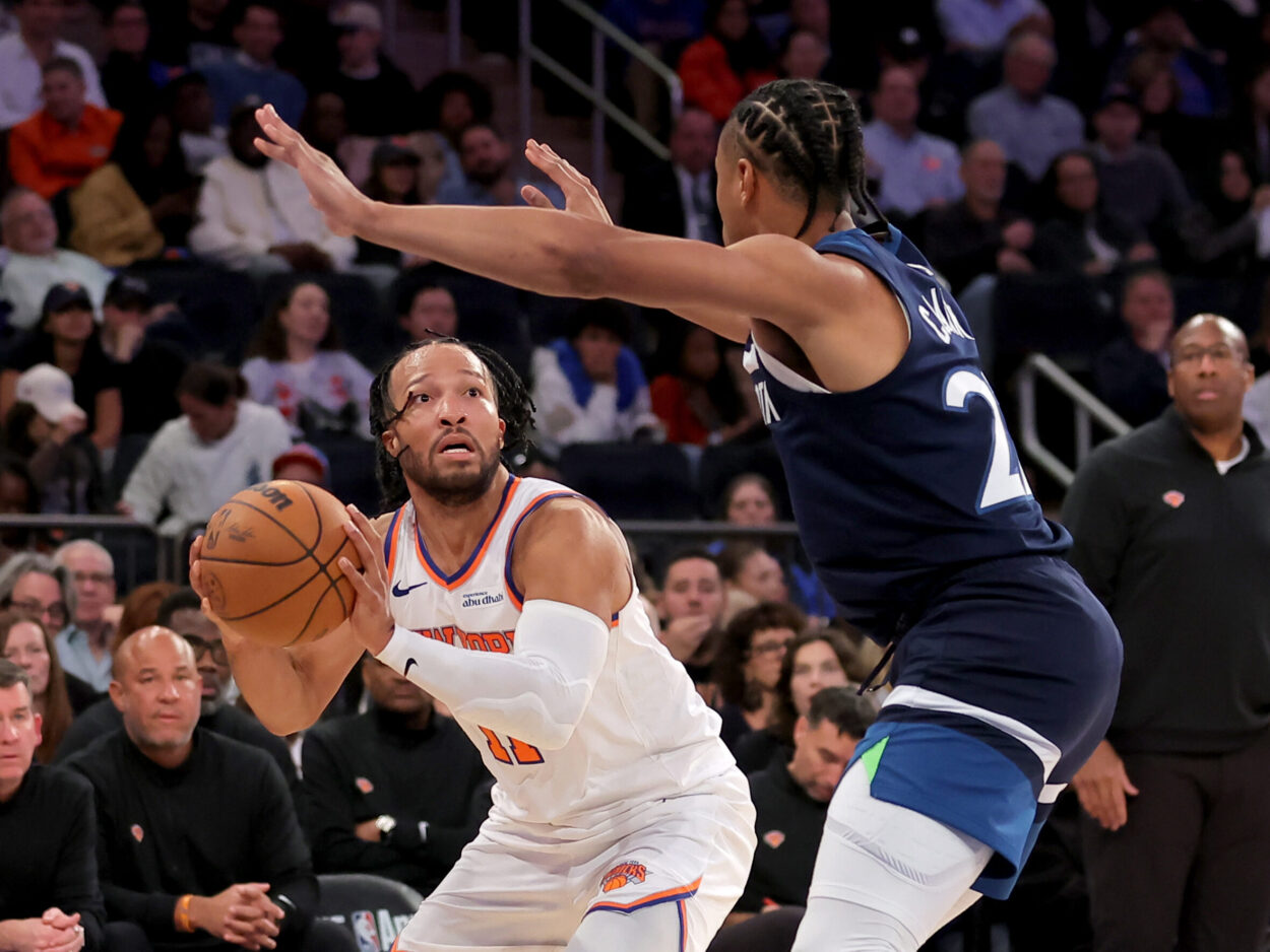 NBA: Minnesota Timberwolves at New York Knicks