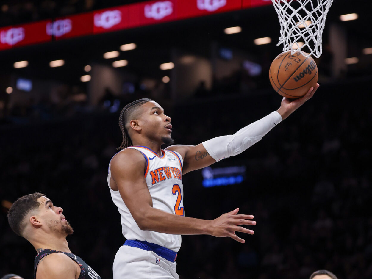 NBA: New York Knicks at Brooklyn Nets