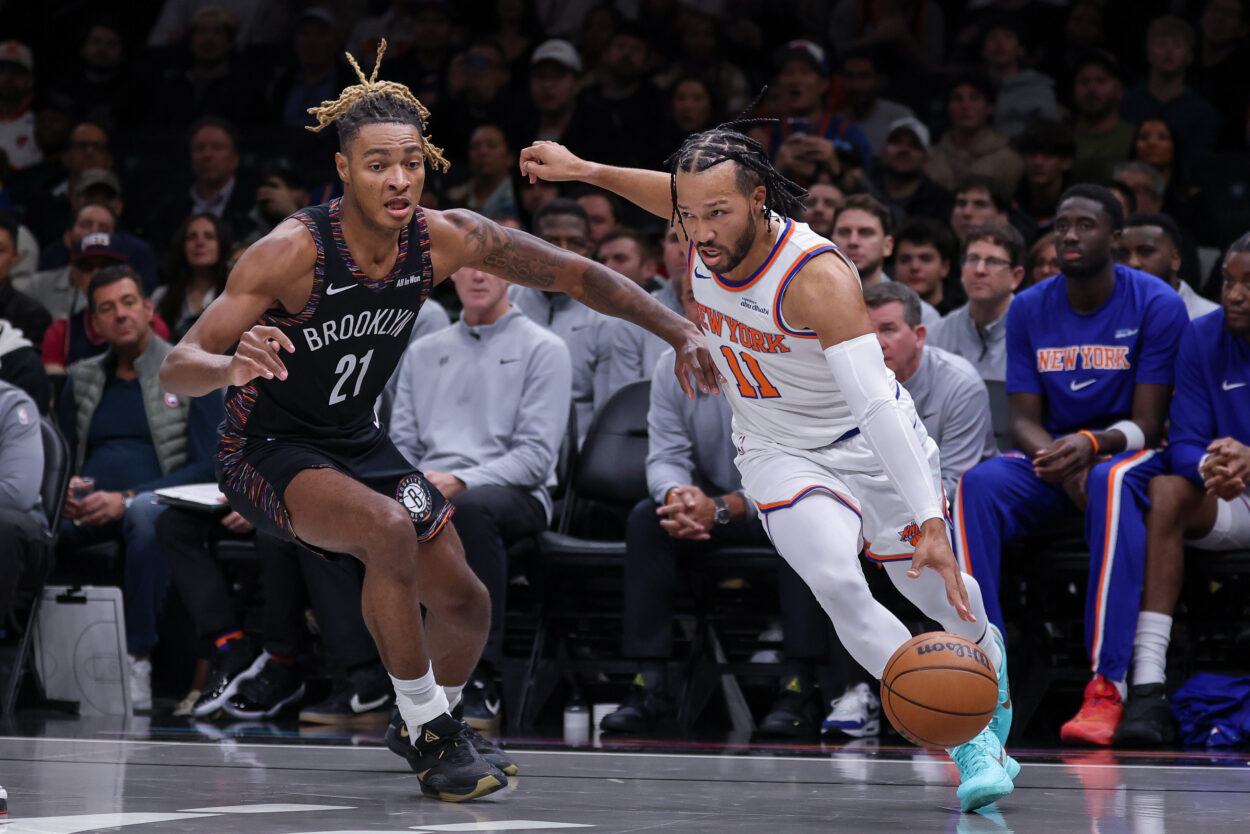 NBA: New York Knicks at Brooklyn Nets