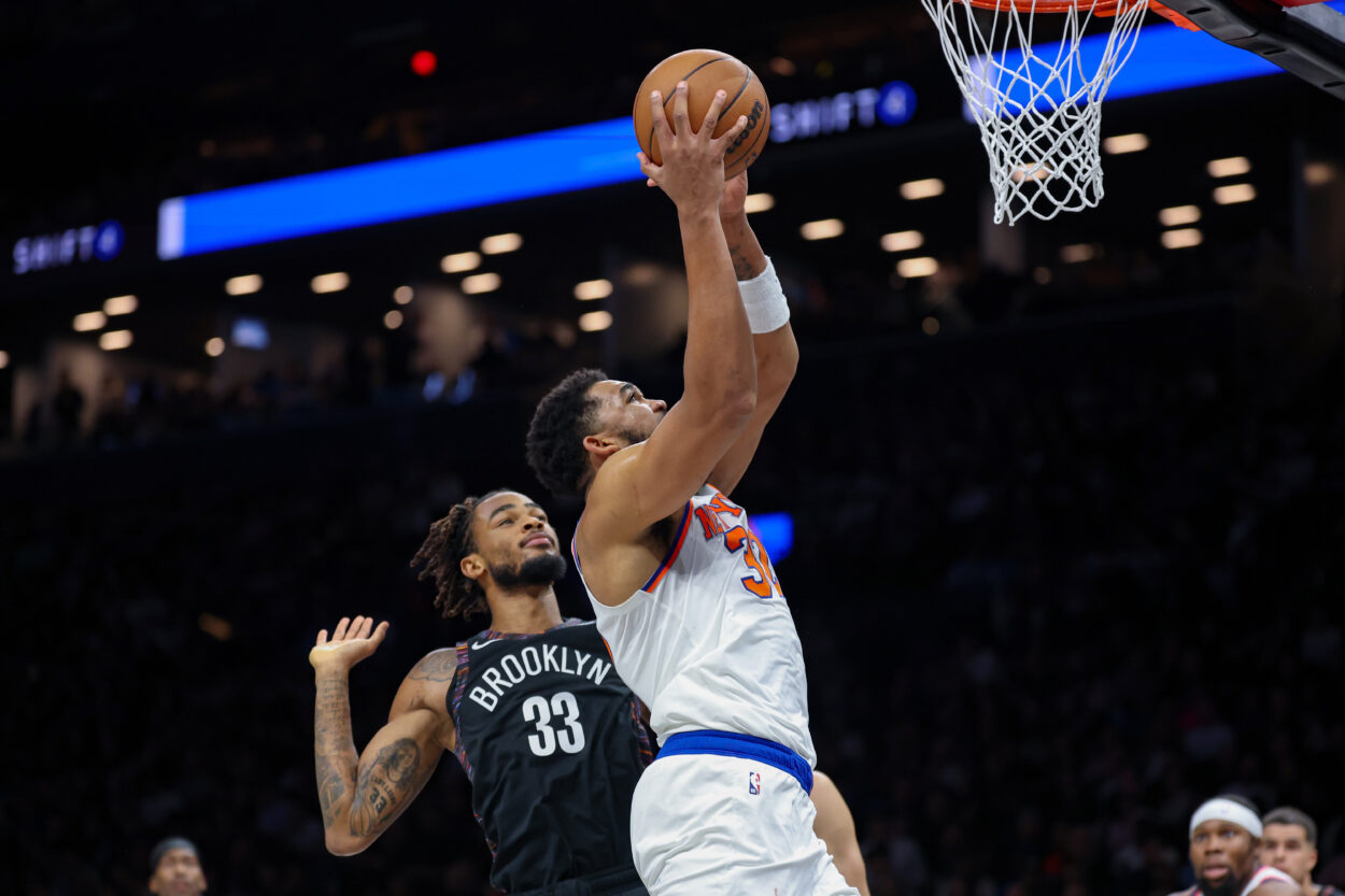 NBA: New York Knicks at Brooklyn Nets