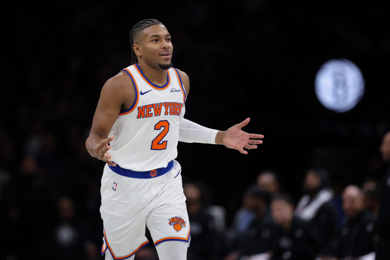 NBA: New York Knicks at Brooklyn Nets