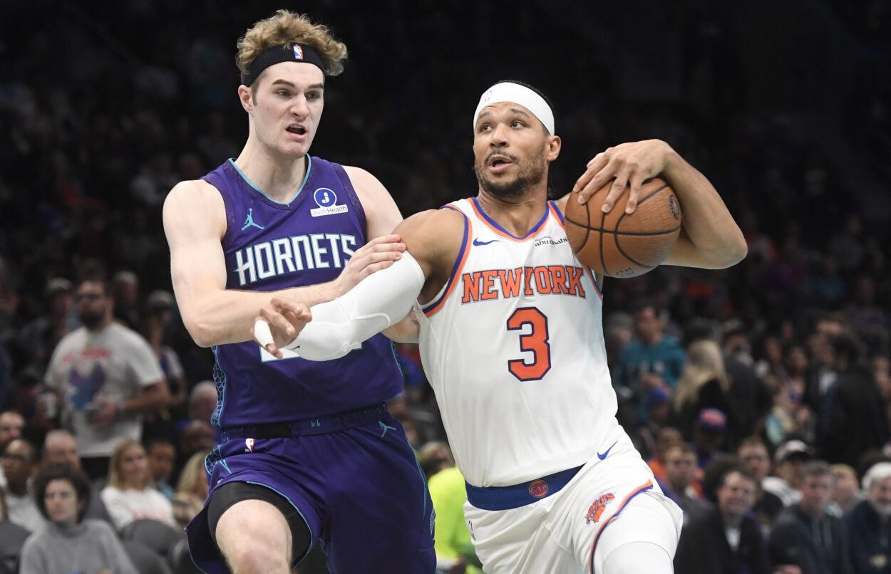 NBA: New York Knicks at Charlotte Hornets