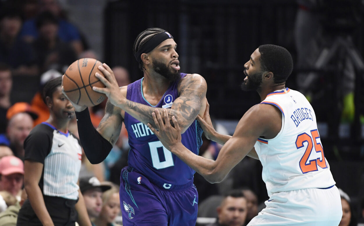 NBA: New York Knicks at Charlotte Hornets