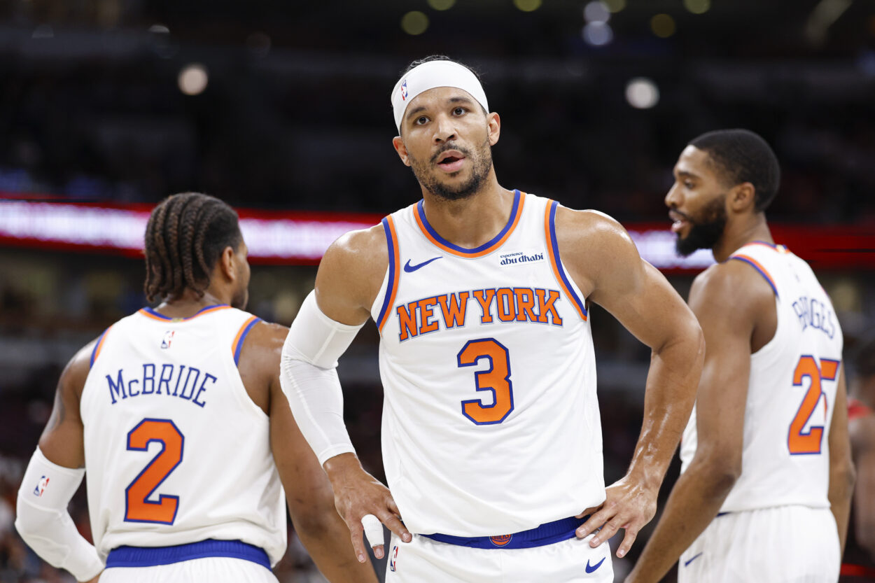 NBA: New York Knicks at Chicago Bulls, josh hart