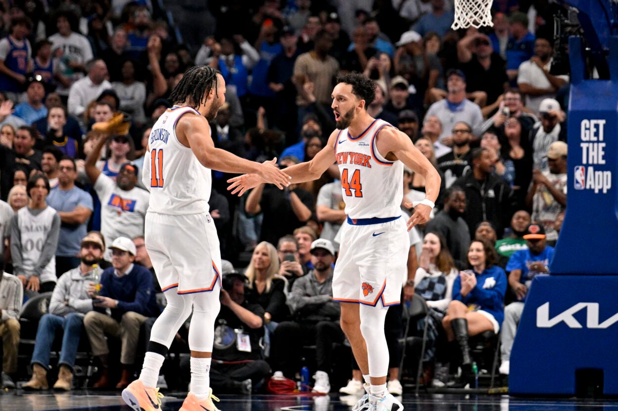 NBA: New York Knicks at Dallas Mavericks, landry shamet