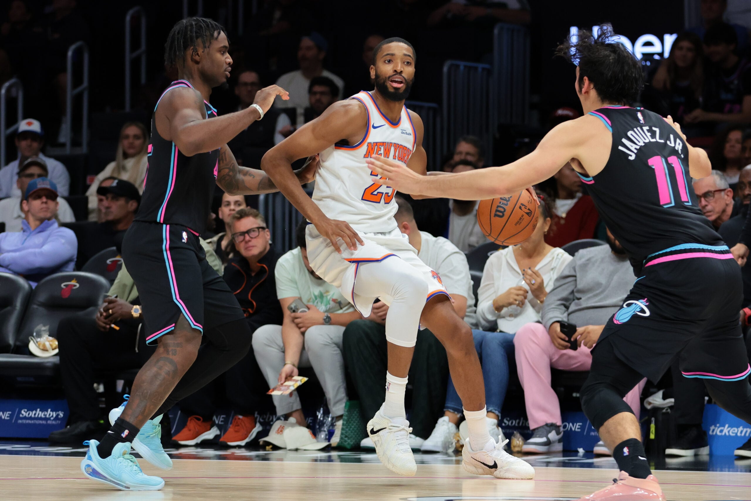 NBA: New York Knicks at Miami Heat