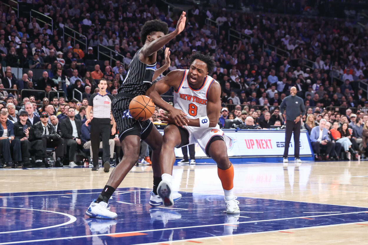 NBA: Orlando Magic at New York Knicks