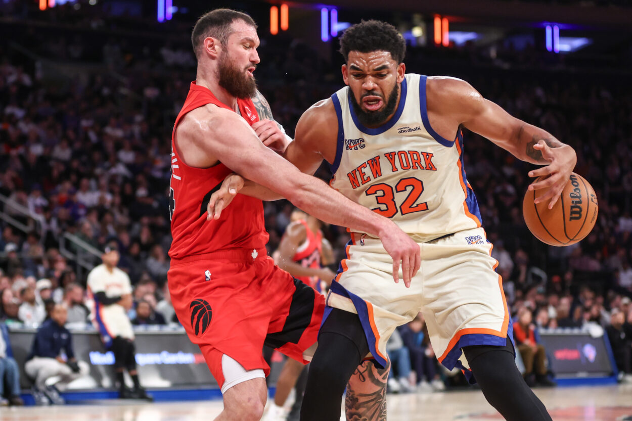 NBA: Toronto Raptors at New York Knicks