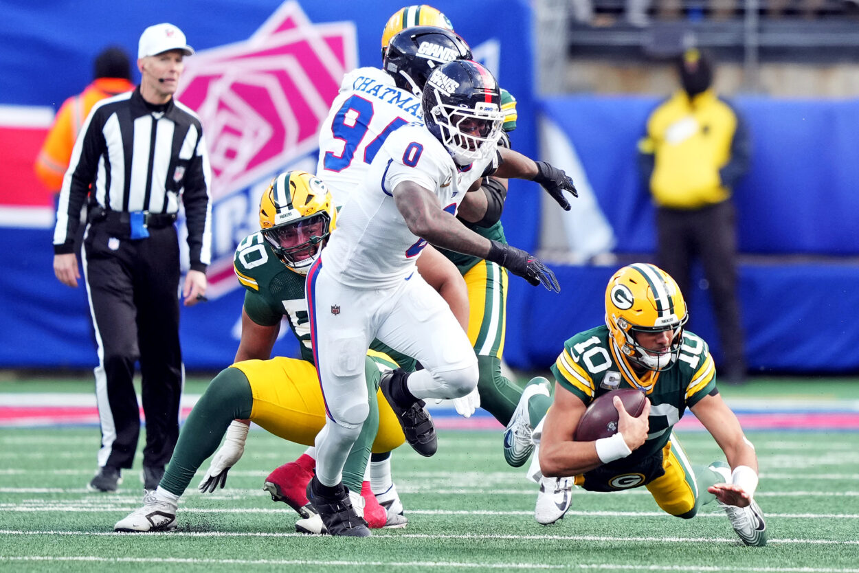 NFL: Green Bay Packers at New York Giants