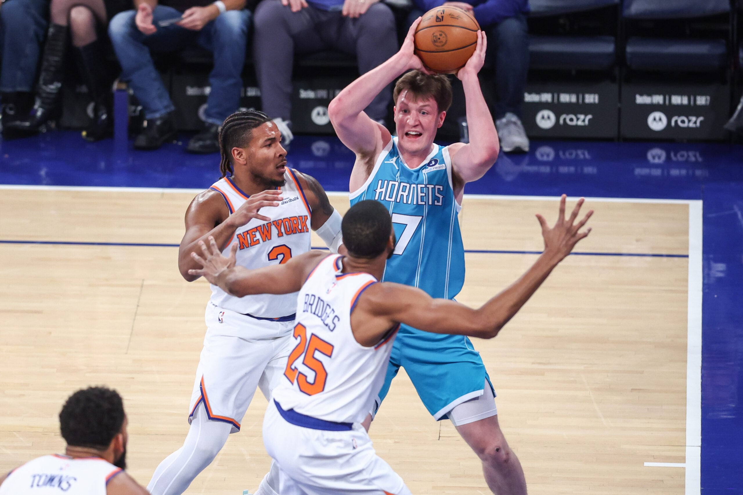 NBA: Charlotte Hornets at New York Knicks