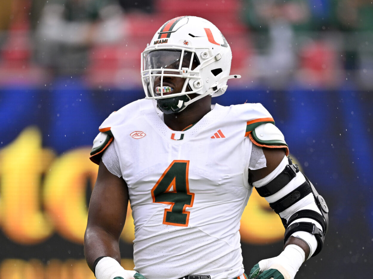 rueben bain jr., giants, nfl draft, NCAA Football: Miami at Southern Methodist