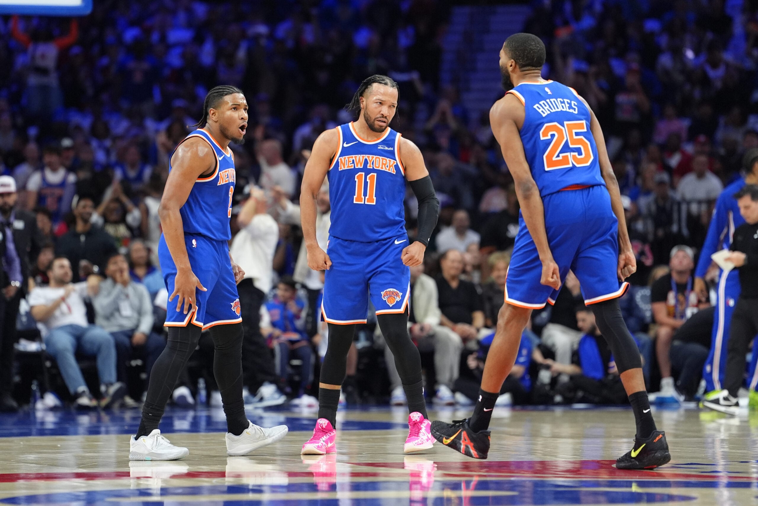 Knicks have record-setting night as they finish off sweep of Sixers